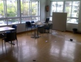 Apedrean la sede del PP de Hortaleza por segunda vez en cuatro meses