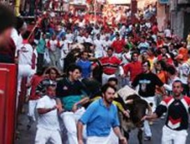 Un encierro más en las fiestas patronales de San Sebastián de los Reyes