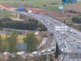Normalidad en las carreteras tras cuatro horas de atascos