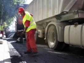 Los trabajos de asfaltado llegan a los distritos de Salamanca, Chamberí y Centro