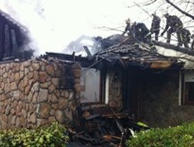 Arde una vivienda en Manzanares el Real