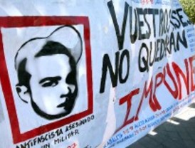 Agresión en víspera del tercer aniversario de la muerte de Palomino