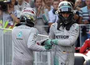 Rosberg mete presión en el último G.P. de la temporada