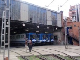 Las cocheras de Cuatro Caminos, bajo tierra