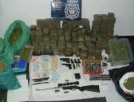 La policía se incauta de 221 kilos de droga destinados al Corredor del Henares