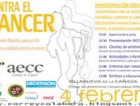 Decenas de corredores desafían las temperaturas en una carrera solidaria contra el cáncer