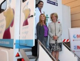 Aguirre pide a las mujeres que se hagan mamografías