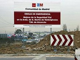 El TSJM deniega la paralización de las obras de la M-501