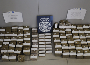 Intervienen 76 kilos de hachís tras una persecución policial en Móstoles