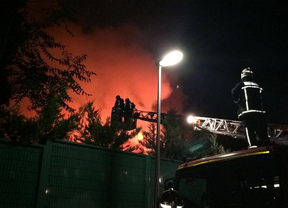 Incendio en un chalet de Alcobendas propiedad del presidente del Cordoba C.F.