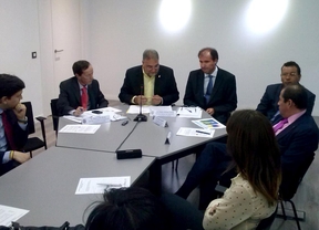 Pablo Gómez-Tavira en la Embajada de Colombia