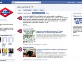 Metro se abre un Facebook donde los expertos de la compañía hablarán con los usuarios