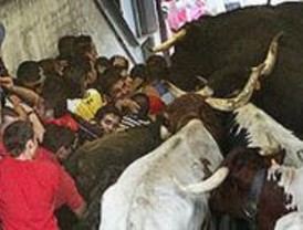 El segundo encierro de 'Sanse' se salda con tres heridos leves