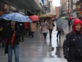 Alerta el martes en Madrid por lluvia y viento