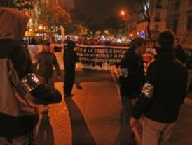 Cientos de antifascistas contra la "crisis capitalista"