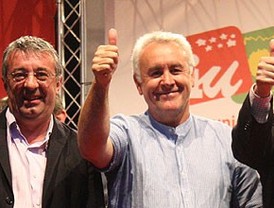 IU pide el voto a los indignados para llevar la rebelión a las instituciones