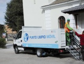 El Punto Limpio Móvil de Pozuelo circula todos los días