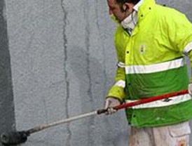 Nuevo sistema de limpieza de grafitis en Alcorcón