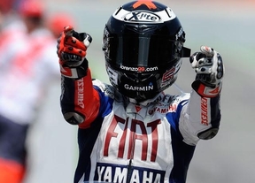 Lorenzo, muy superior a Márquez, gana en Cataluña