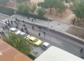 En libertad con cargos los 21 hinchas detenidos en la reyerta del Calderón