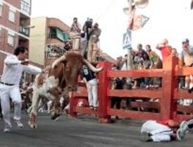 Dos heridos en el encierro más peligroso de la semana en San Sebastián de los Reyes