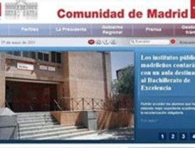 La Junta Electoral acuerda que la Comunidad retire lo relativo al Bachillerato de Excelencia de su web