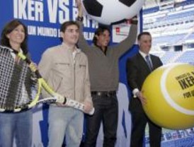 Casillas y Nadal, juntos contra la malaria