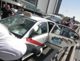 La Policía deja en libertad con cargos a las cinco personas detenidas en la manifestación de taxistas