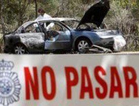El hombre que apareció carbonizado en un coche no murió por causas violentas