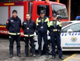 Ocho agentes de Alcorcón en los JJ.OO. de Policías y Bomberos