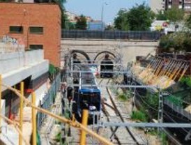 El Ayuntamiento concluirá el soterramiento de la Línea 5 en julio de 2010