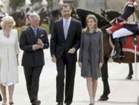 El príncipe Carlos visita Madrid