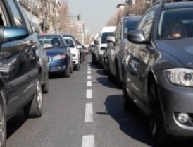 Crece el uso del coche en Madrid