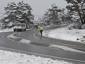 Este martes podría nevar en la Sierra