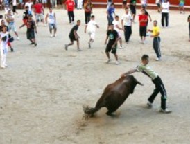 Dos heridos en los encierros de Leganés