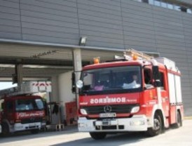 Los bomberos en Getafe denuncian que con una intervención se agotan los efectivos