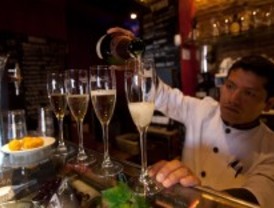 Cava en la plaza Mayor para celebrar la vendimia