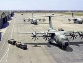 Esta noche llega a Getafe el ala del futuro avión A400 M