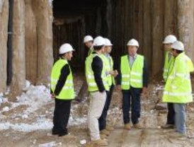 A buen ritmo las obras en la plaza del Padre Vallet de Pozuelo de Alarcón