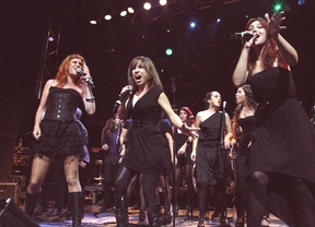 Rebeca Rods en una actuación