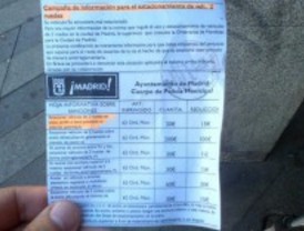 El Ayuntamiento inicia una campaña informativa para que las motos aparquen bien en las aceras