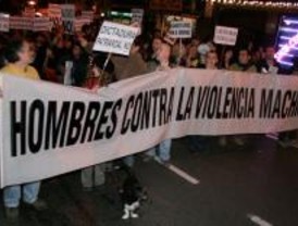 Los hombres se manifiestan contra la violencia machista