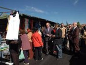 Terminan las obras del mercadillo de Santa Genoveva