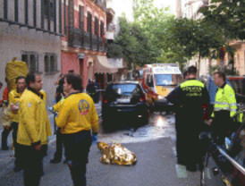 Muere atropellado junto a la calle de Génova