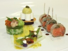 Mario Moñivas, en la final del Campeonato de Cocina de España
