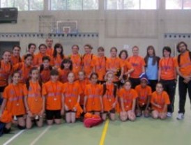 Los alevines de minivoley de Leganés, entre los diez mejores equipos de Madrid