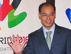 Li Ning: “Espero que Madrid gane los Juegos de 2016”