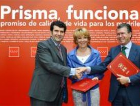 El PSM planta a Aguirre en la firma del PRISMA