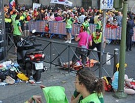 Más de 400 peregrinos atendidos por el Samur