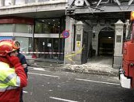 Llega a Valencia el cuerpo de la mujer sobre la que cayó un escudo